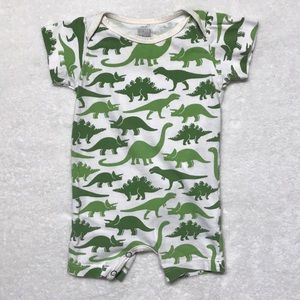 100% Organic Cotton shorts romper